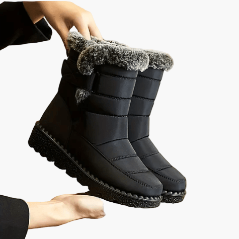 Women's Waterproof Winter Boots with Fur Lining – Comfortable and Stylish Snow Shoes for Outdoor