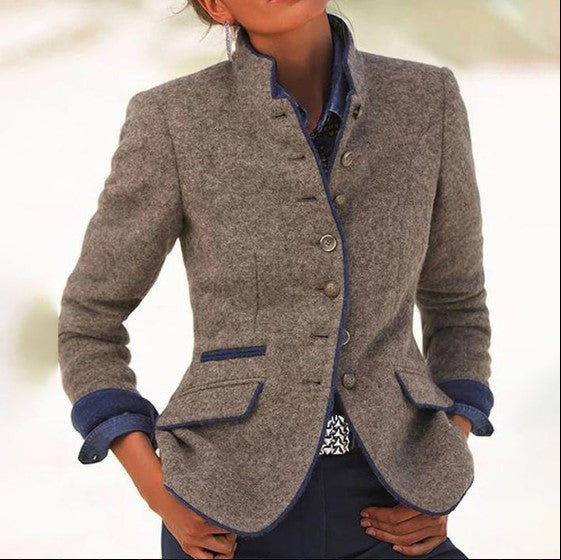 Women's Blazer Classic Modern – Stylish Jacket for Business & Casual