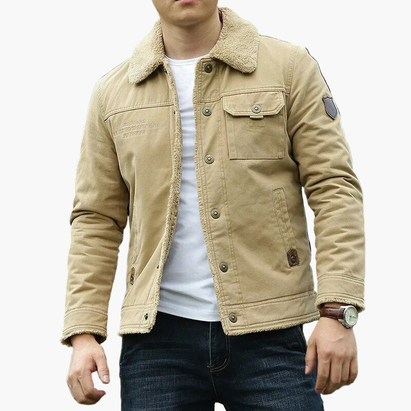 Men's Outdoor Thermofly Jacket – Windproof and Comfortable for Adventure