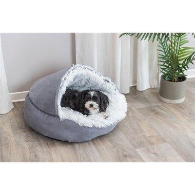 Cozy Pet Bed with Canopy for Small Dogs or Cats