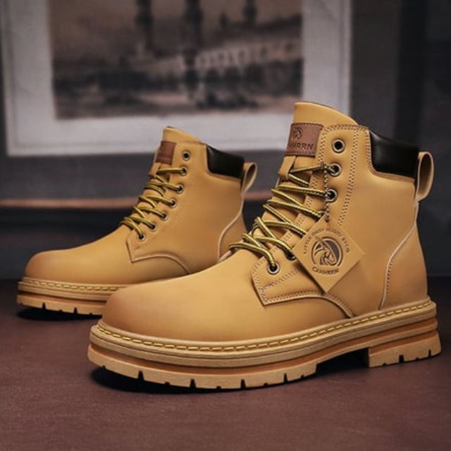 Heren Outdoor Enkelboots – Robuuste Mode Laarzen voor Avontuur en Dagelijks Gebruik