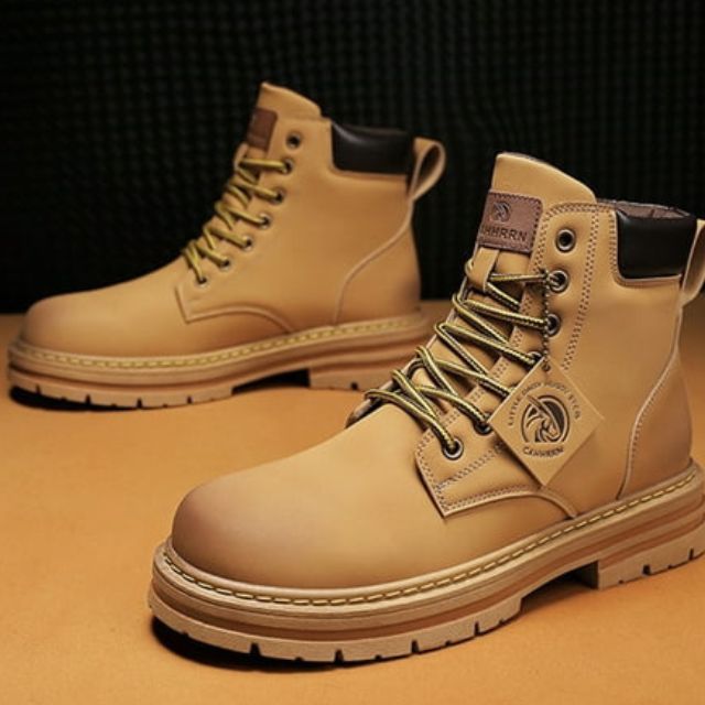 Heren Outdoor Enkelboots – Robuuste Mode Laarzen voor Avontuur en Dagelijks Gebruik