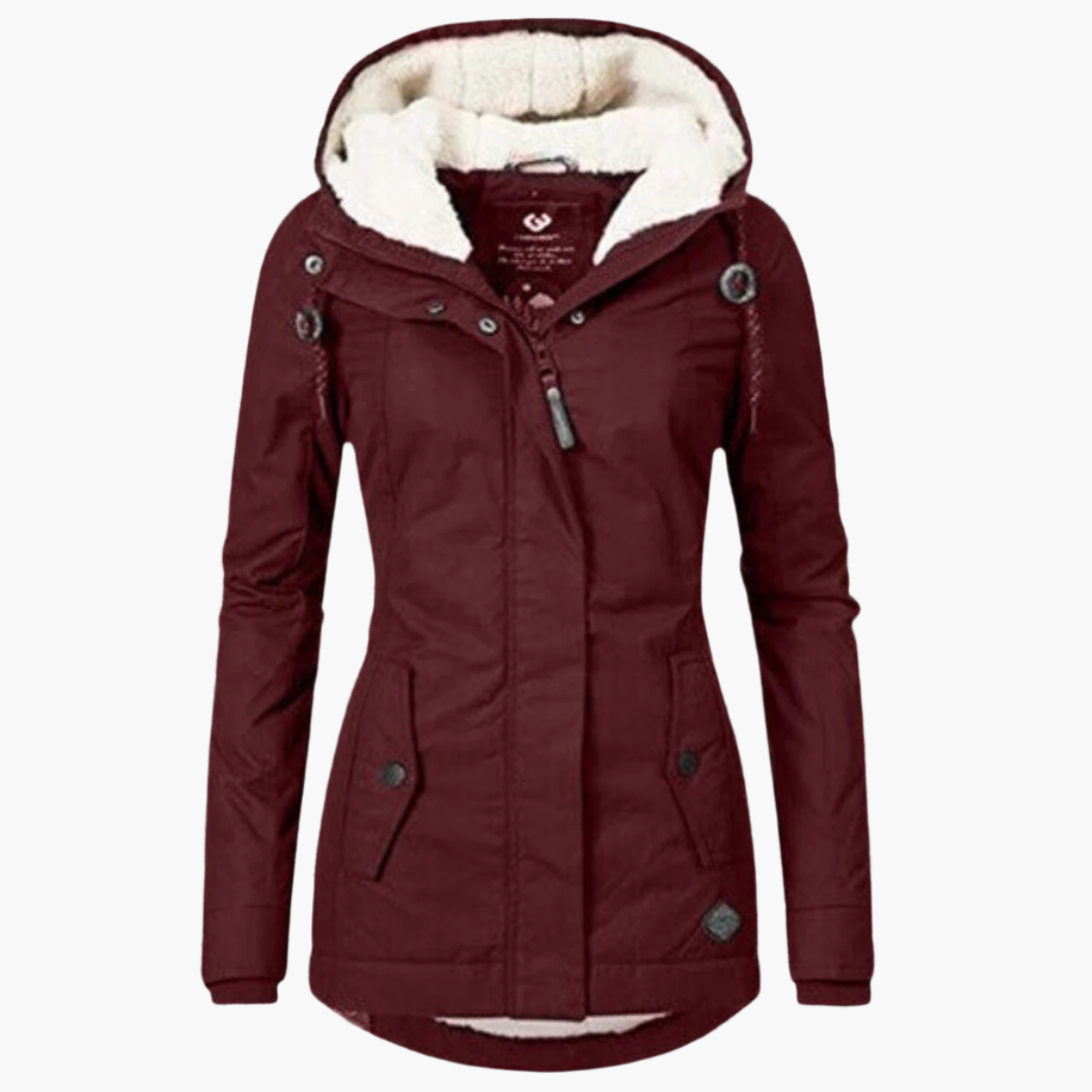Women's Winter Jacket Sherpa Hoodie – Comfortable and Fashionable Outdoor Jacket