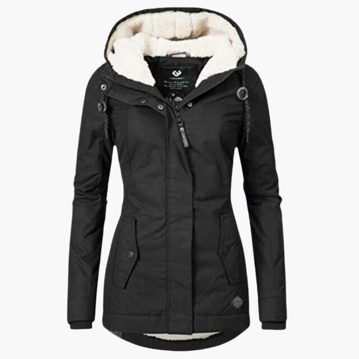 Women's Winter Jacket Sherpa Hoodie – Comfortable and Fashionable Outdoor Jacket