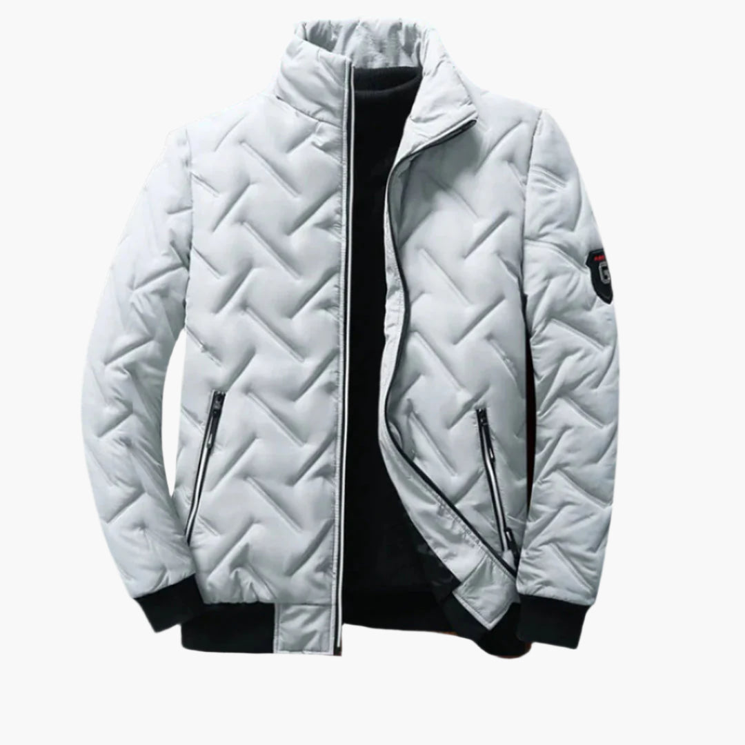 Men's Winter Jacket Quilted Stylish Comfortable For Cold Days