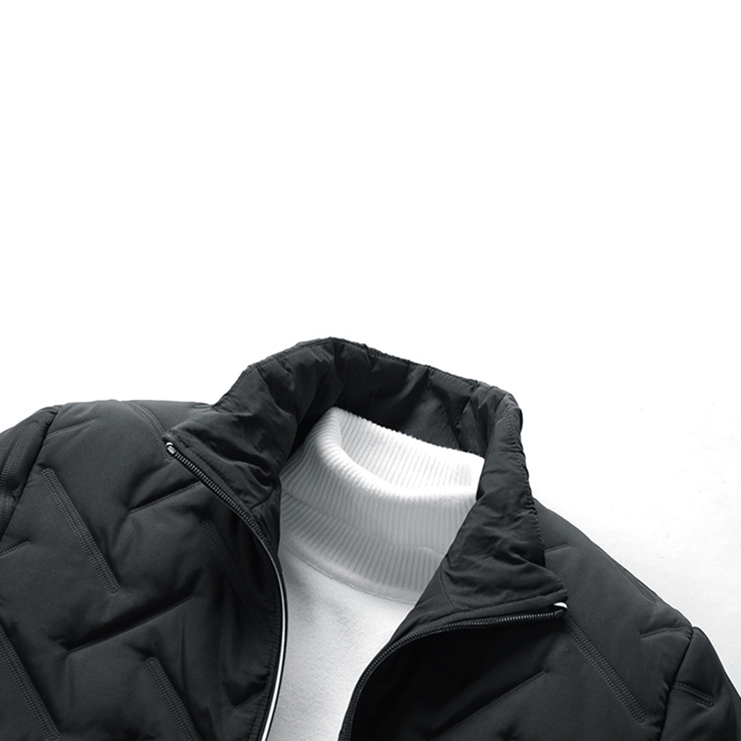 Men's Winter Jacket Quilted Stylish Comfortable For Cold Days