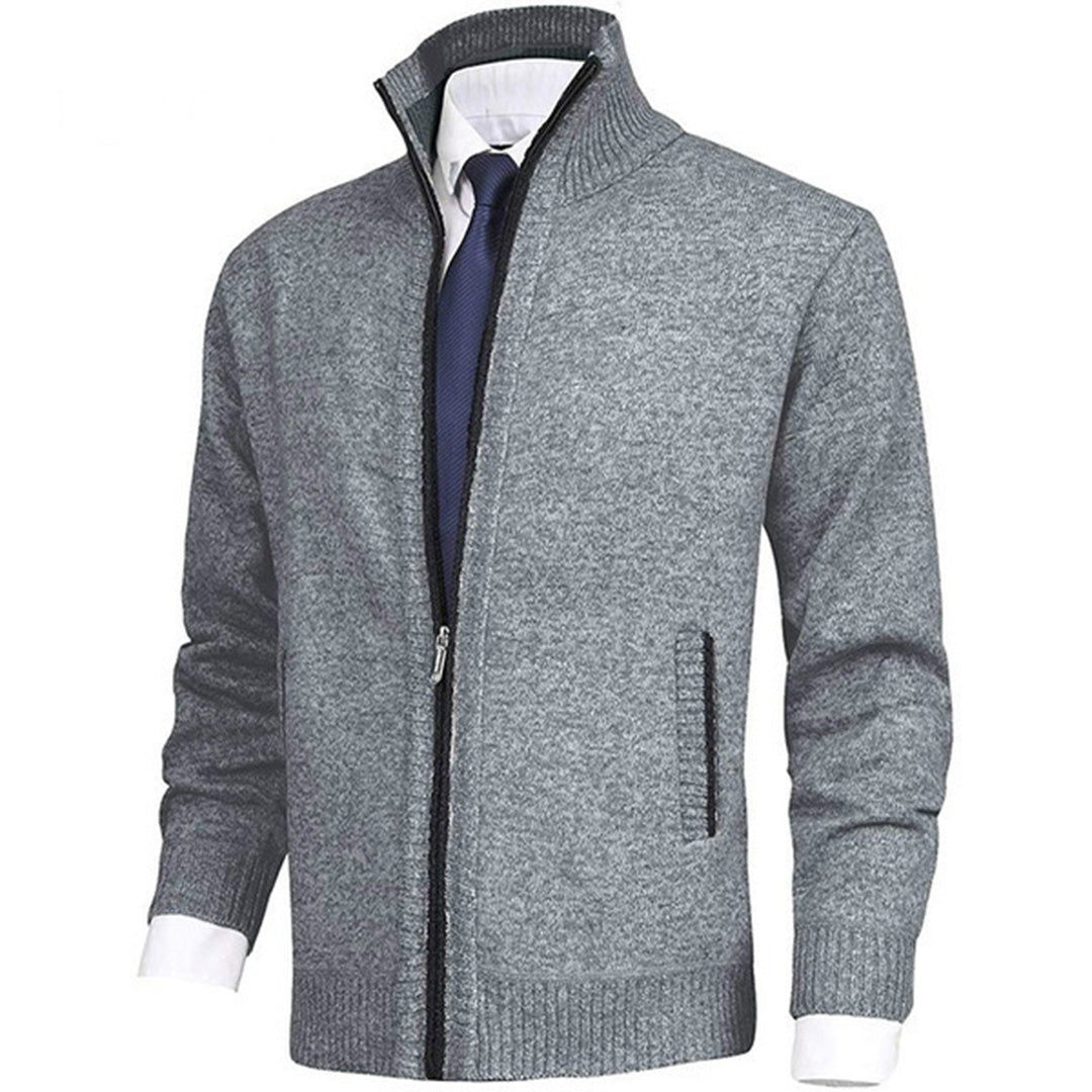 Men's Jacket with Zipper – Casual & Business Style – Comfortable and Fashionable
