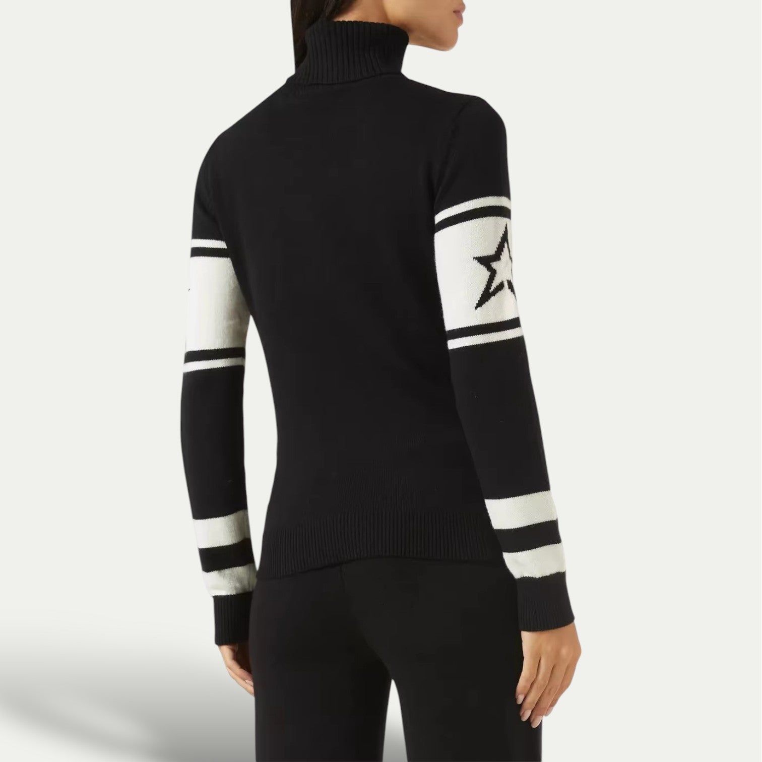 Women's Après-Ski Sweater with Collar – Luxury Knitted Winter Sweater for Style and Warmth
