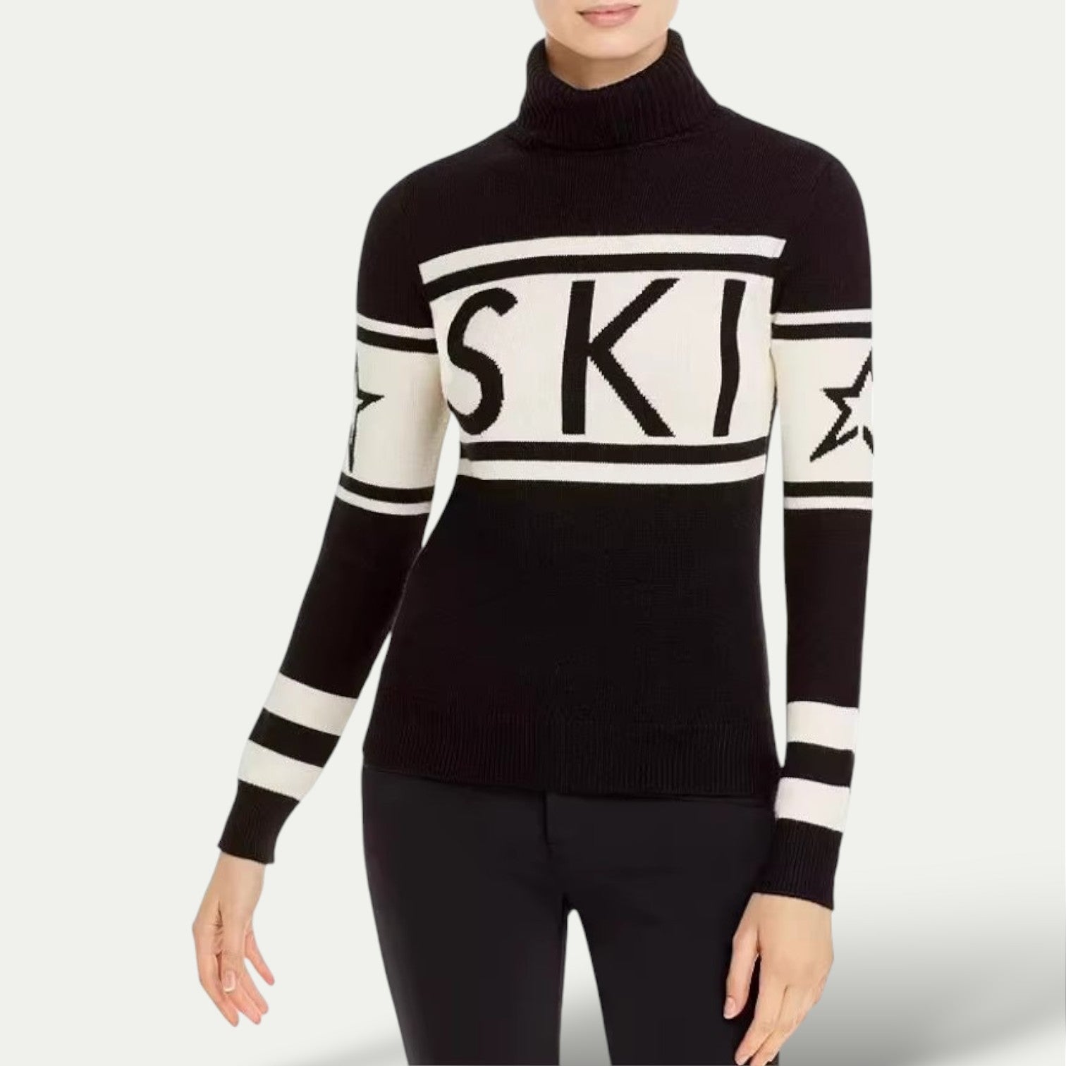 Ladies Luxury Ski Sweater – Fashionable Winter Sweater for Skiing and Après-Ski