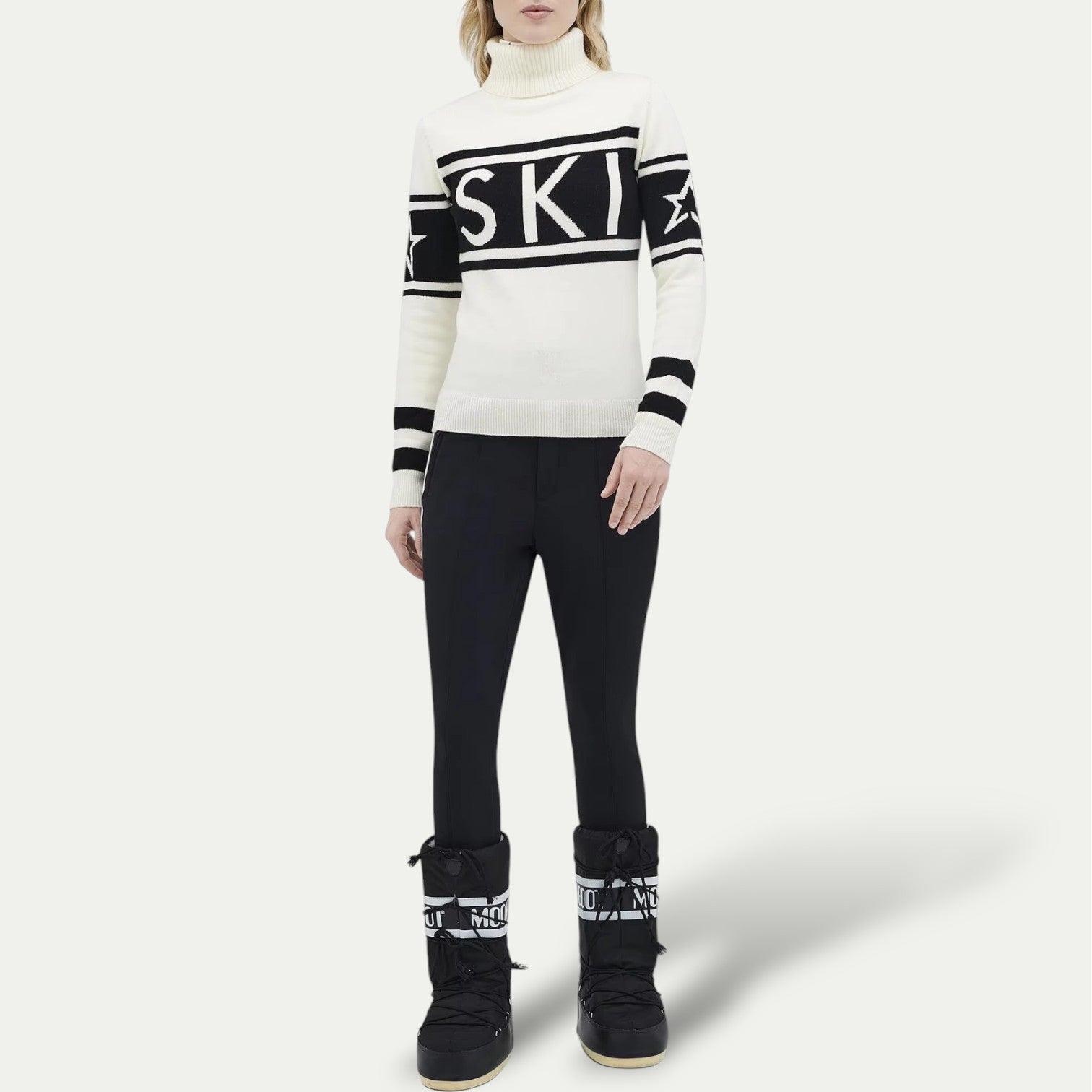 Ladies Luxury Ski Sweater – Fashionable Winter Sweater for Skiing and Après-Ski
