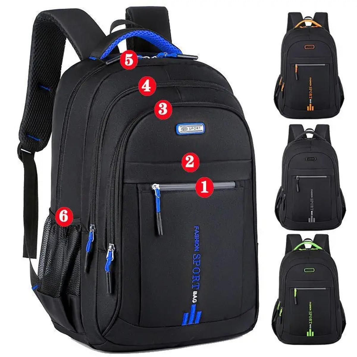 Men's Backpack – Waterproof Oxford Business and Casual School Bag – Stylish and Functional Laptop Backpack for Travel and Daily Use