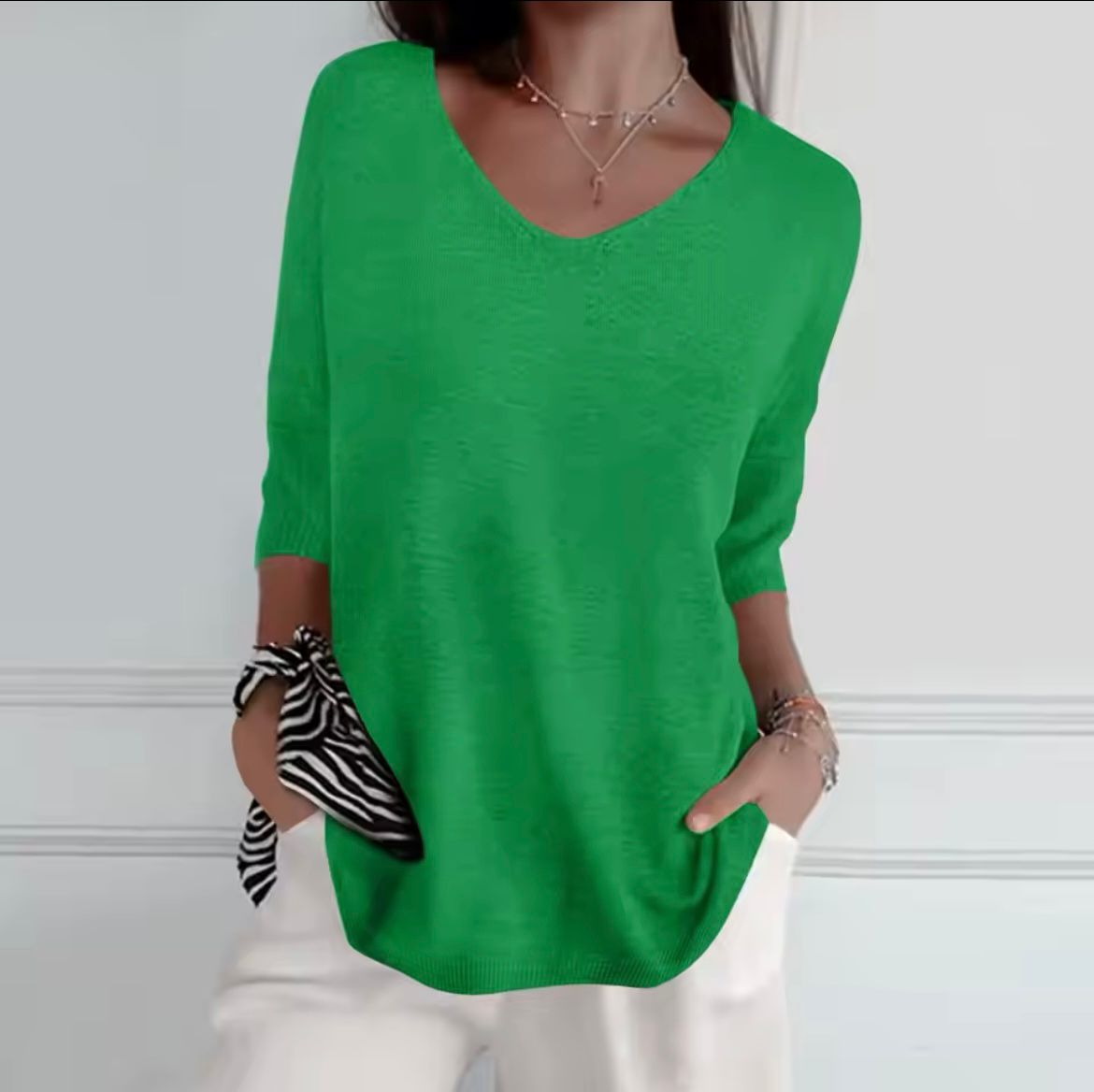 Tanya – V-Neck Top for Women
