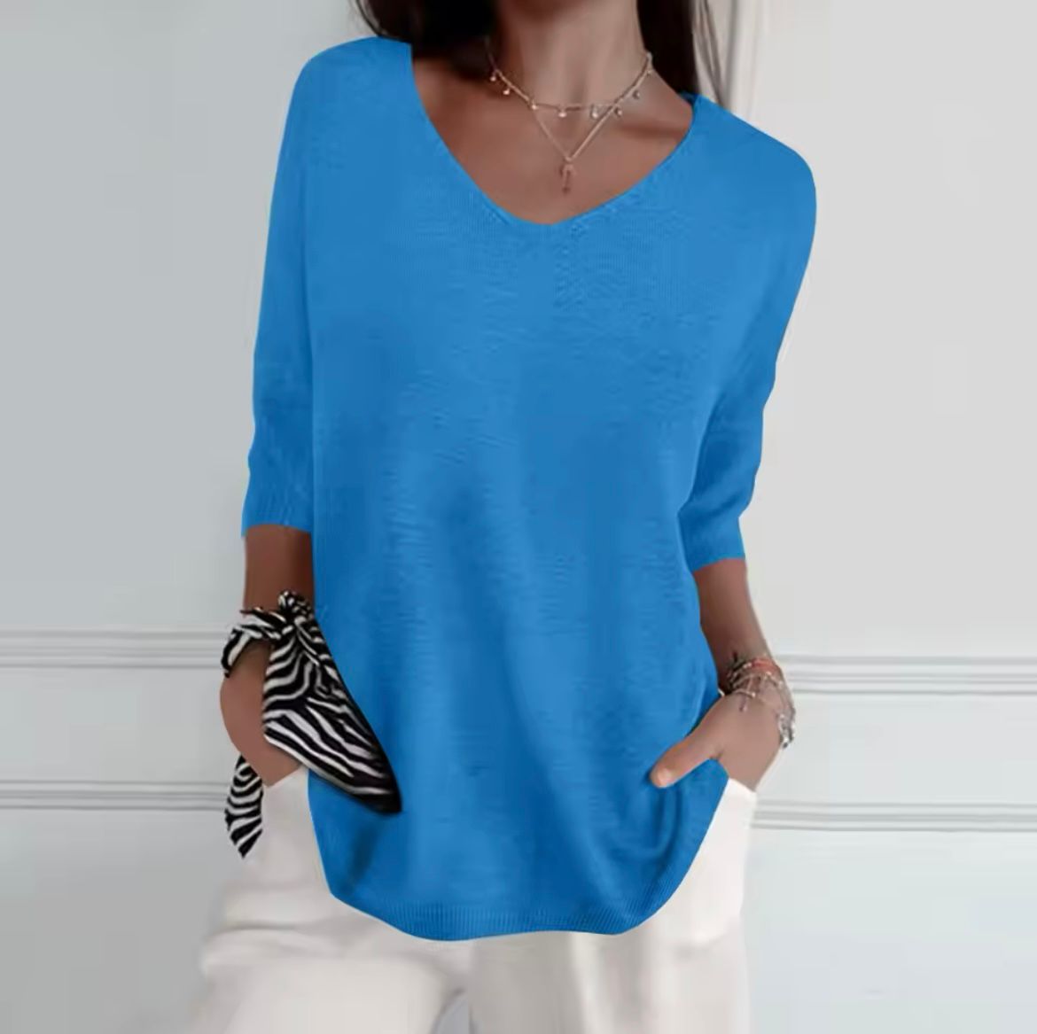 Tanya – V-Neck Top for Women