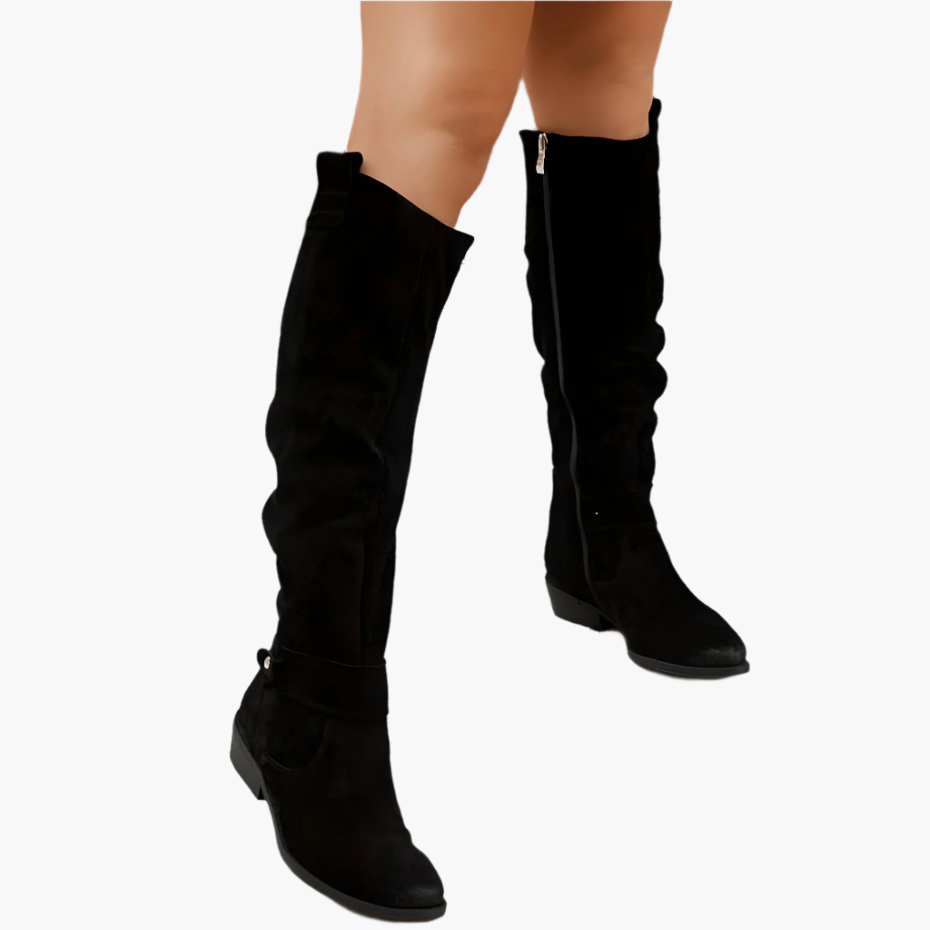 Women's Knee-High Fashionable Boots for Comfort and Daily Use