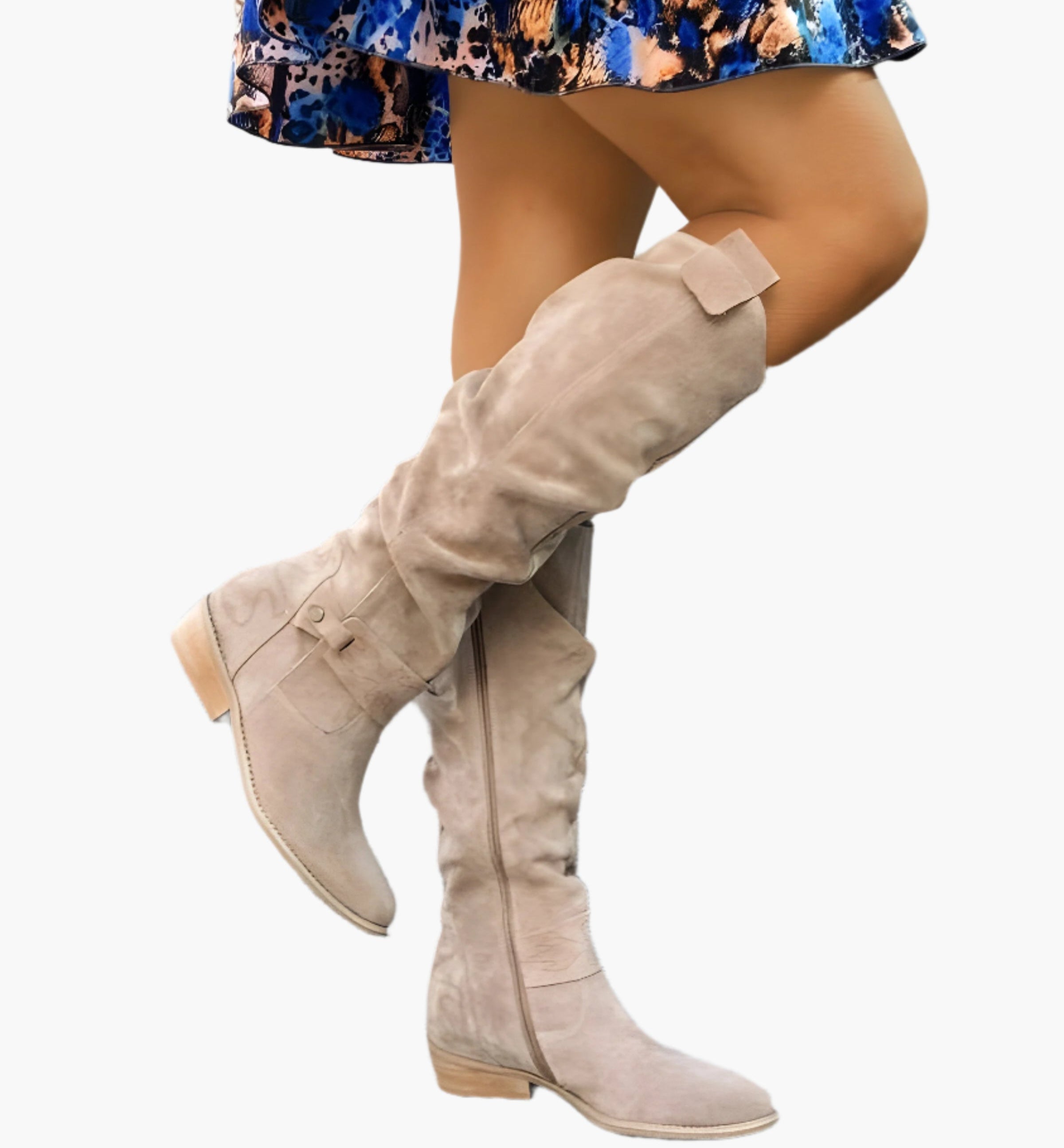 Women's Knee-High Fashionable Boots for Comfort and Daily Use
