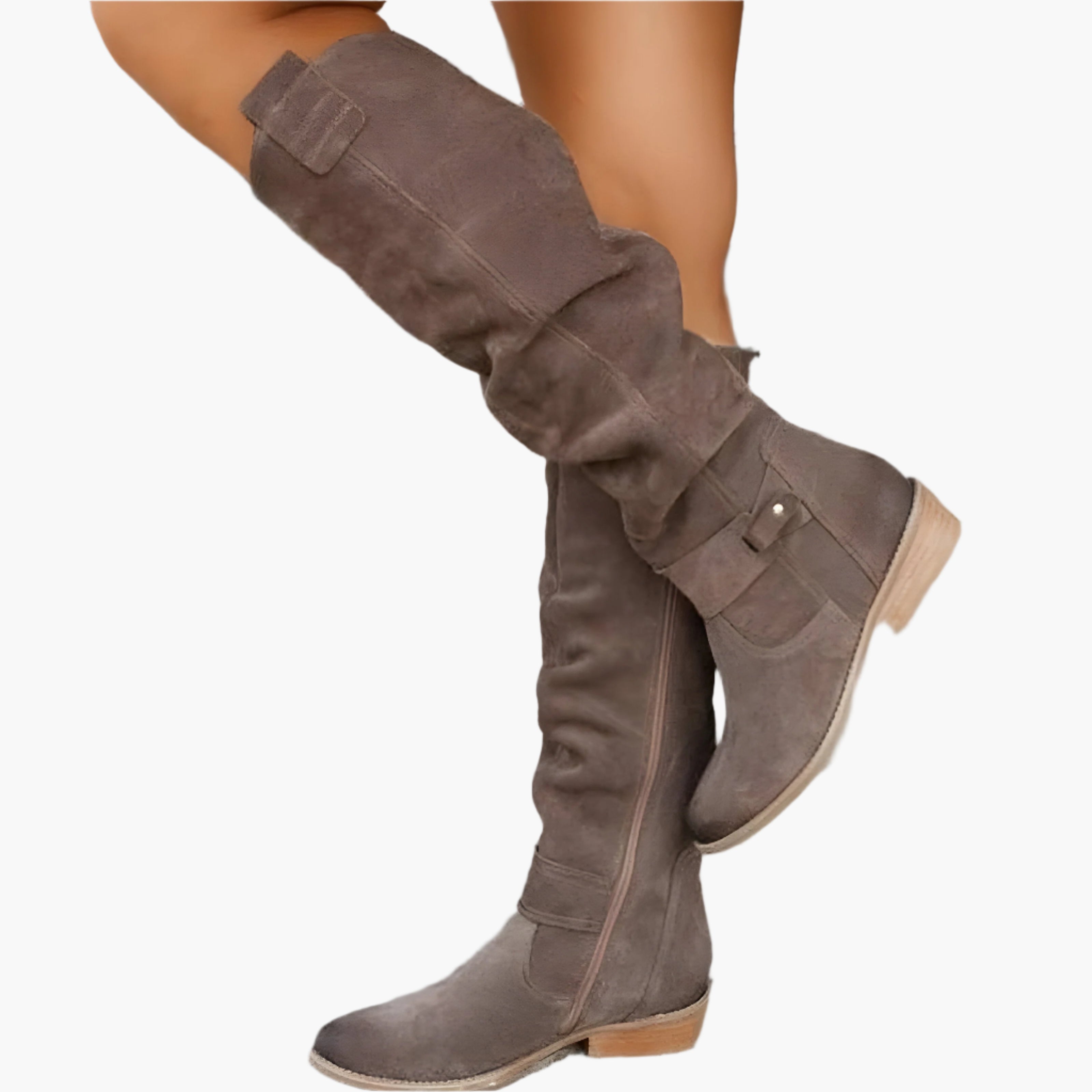 Women's Knee-High Fashionable Boots for Comfort and Daily Use