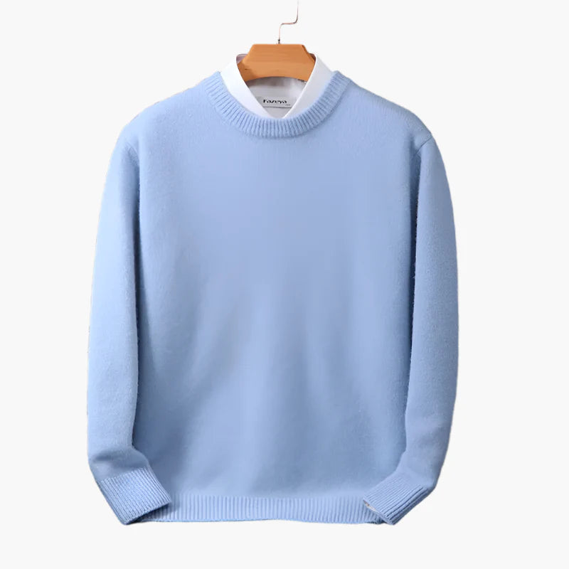 Men's Classic Pullover with Collar – Stylish Sweater for Business and Casual