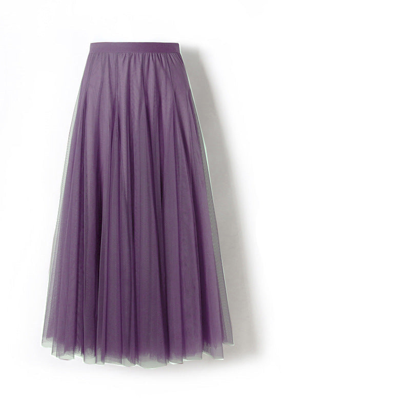 Women's pleated midi skirt – elegant A-line with flair for party, work & weekend