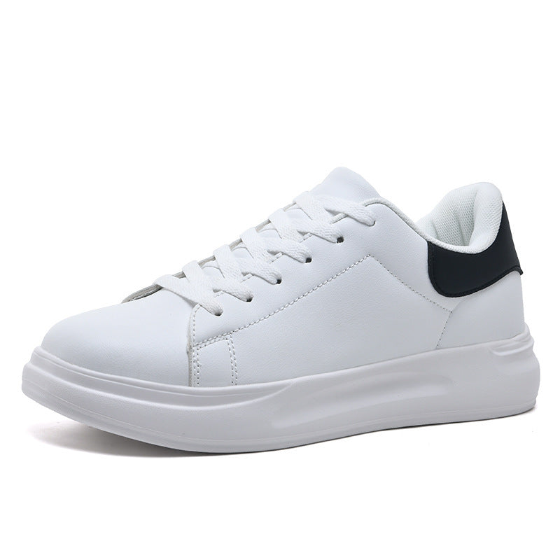 Norman – Large Size White Waterproof Sneakers made of Vegan Leather