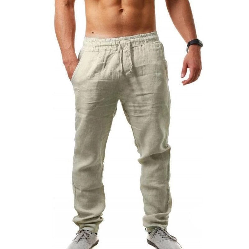 James – Breathable Linen Casual Pants for Men