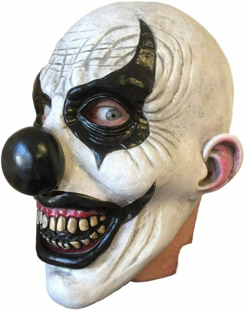 Halloween Clown Mask for Adults - Creepy Costume Accessory for Party & Trick-or-Treat