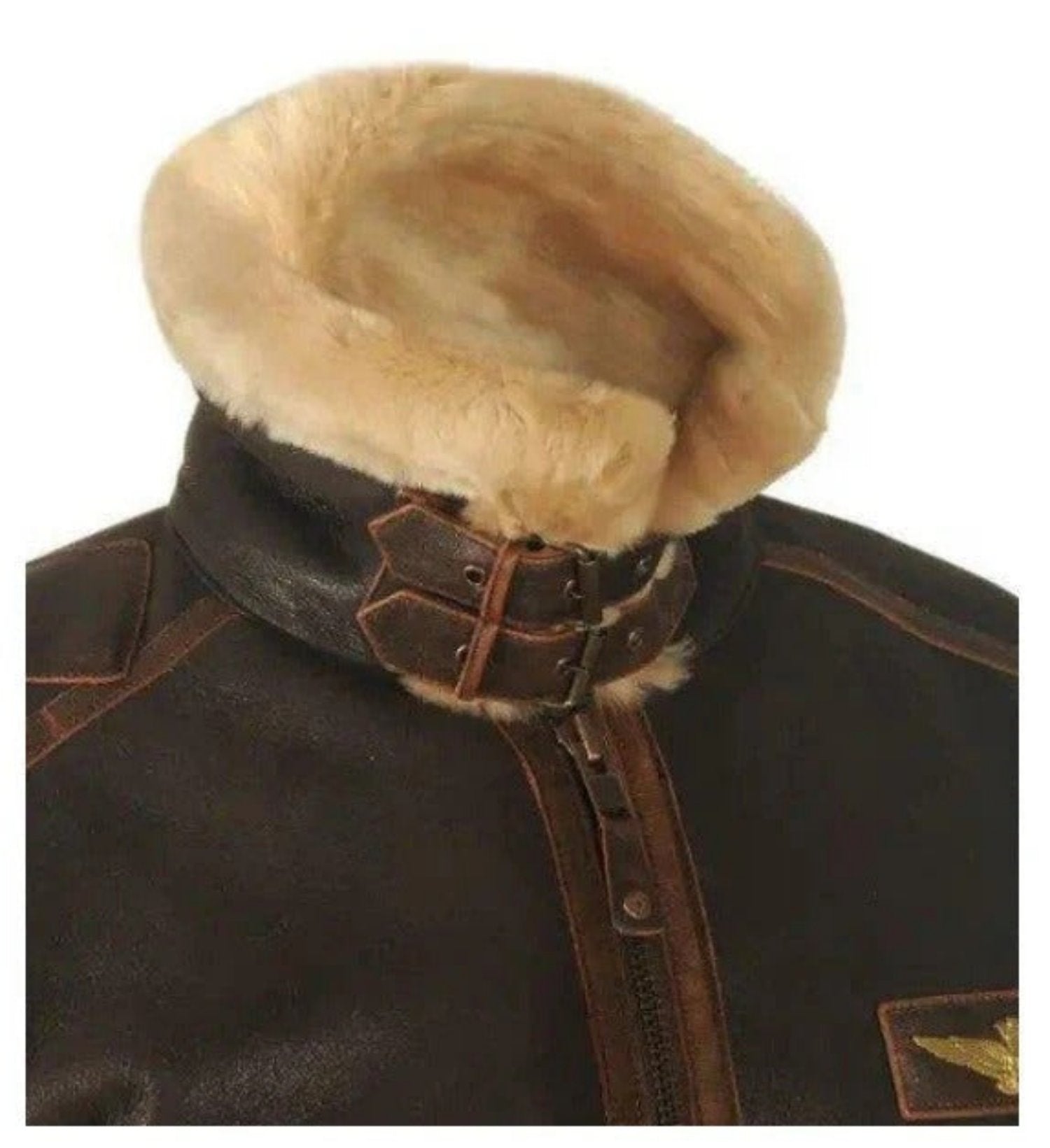 Men's pilot jacket in timeless vintage style