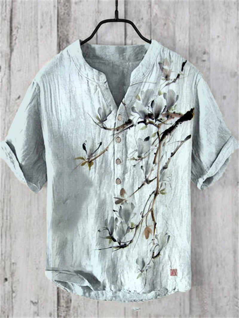 Liam – Three-button National Trendy Style Shirt