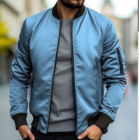Doug – Modern Men's Bomber Jacket with Sporty Look