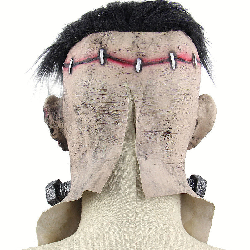 Halloween Frankenstein Adult Mask - Creepy Full Head Mask for Party & Costume Events