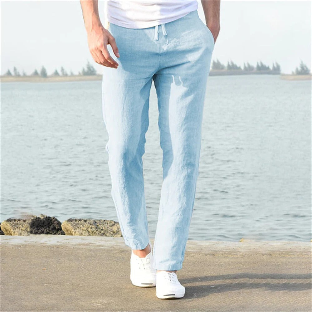 Men's Casual Summer Pants with Relaxed Fit – Perfect for Vacation or Leisure Time