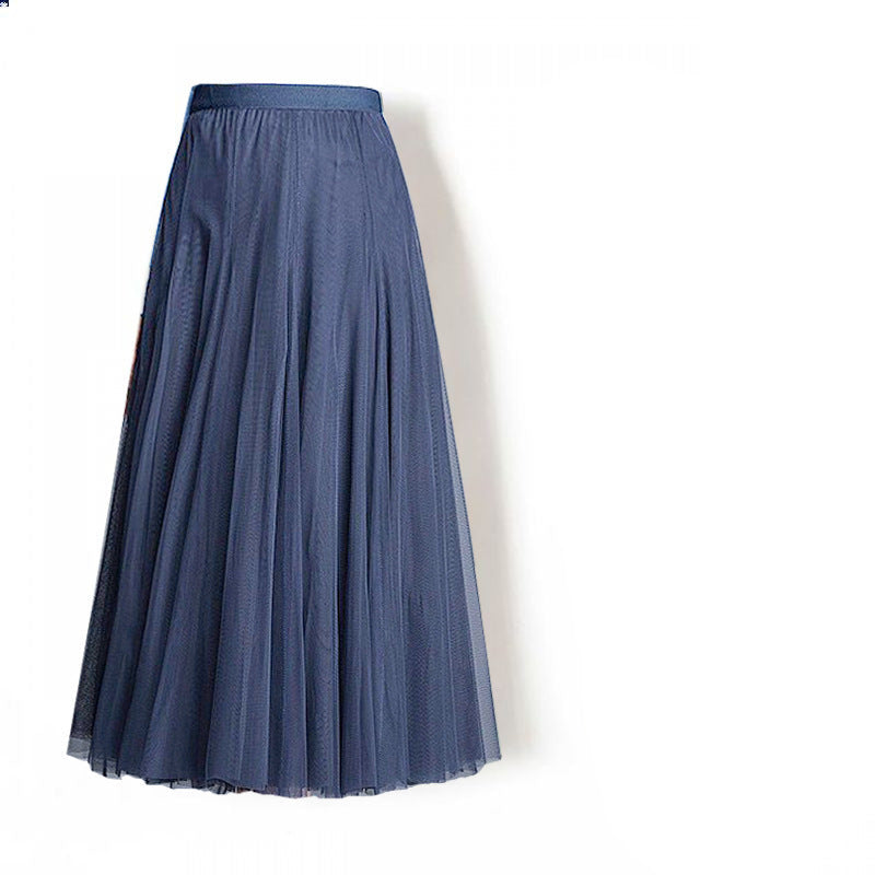 Women's pleated midi skirt – elegant A-line with flair for party, work & weekend