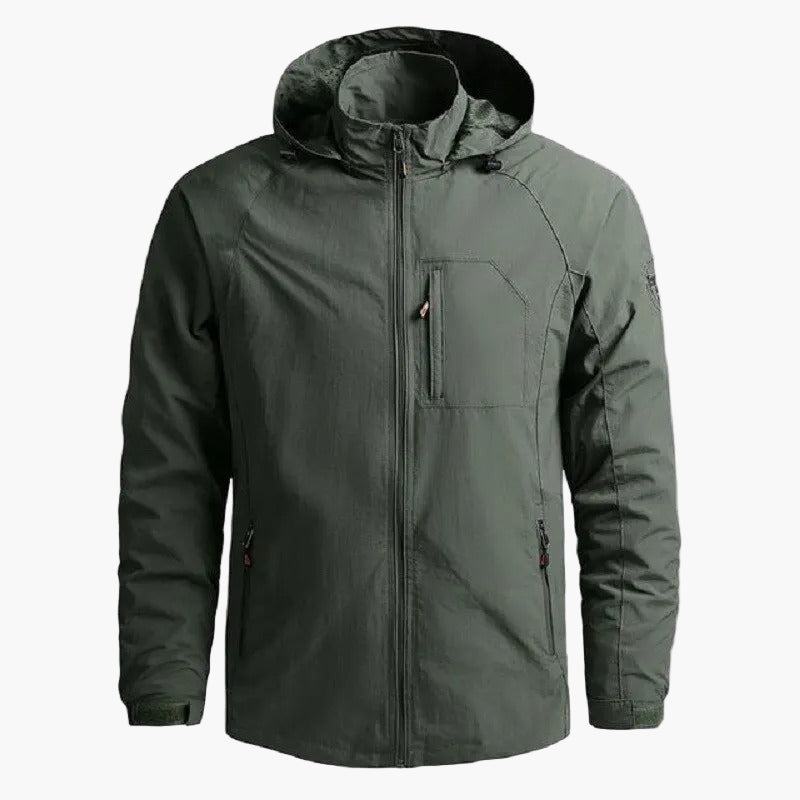 Men's Cargo Jacket Waterproof – Stylish Outdoor Summer Jacket for Active Days