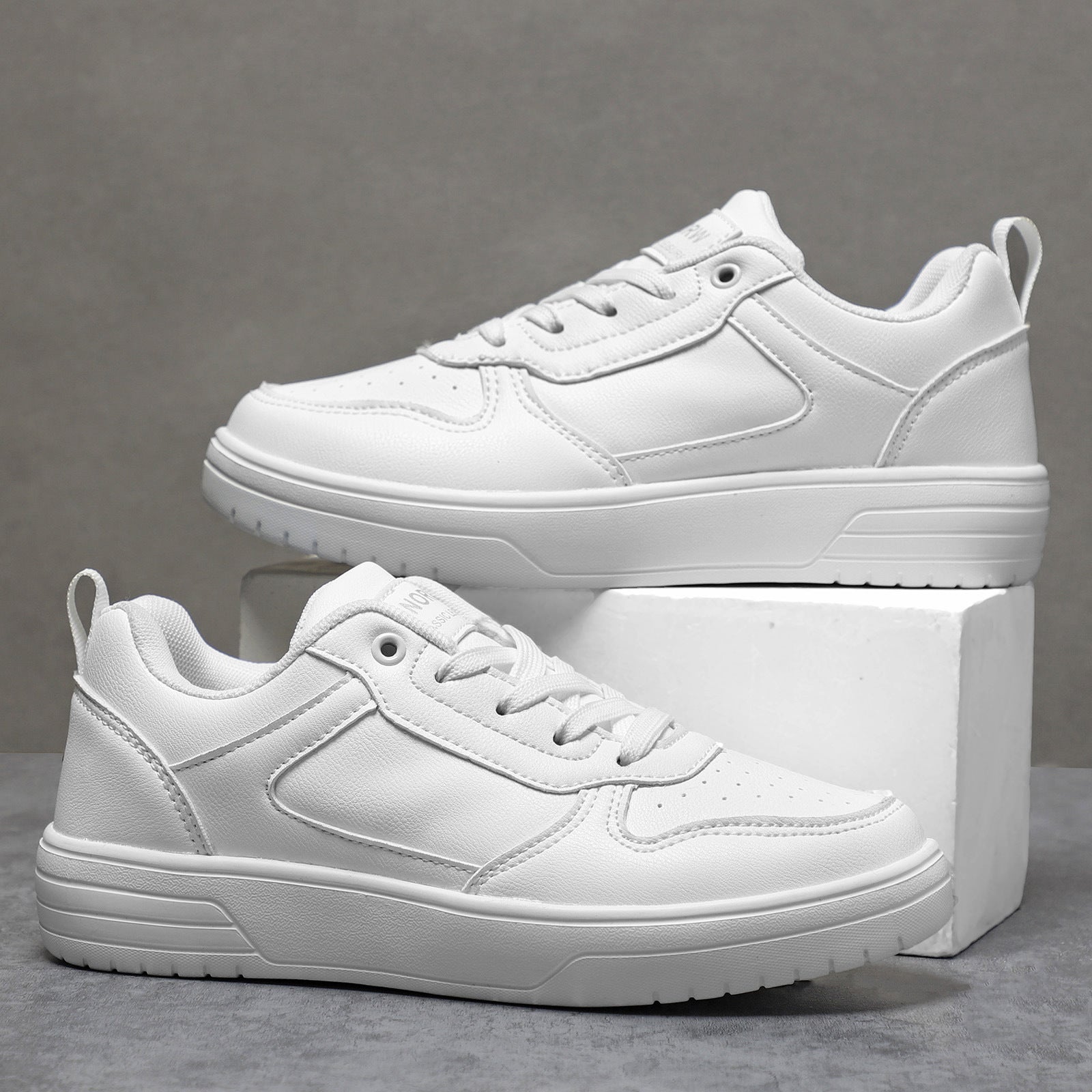 Unisex Sneakers with Thick Sole – Comfortable Casual Shoes for Daily Use