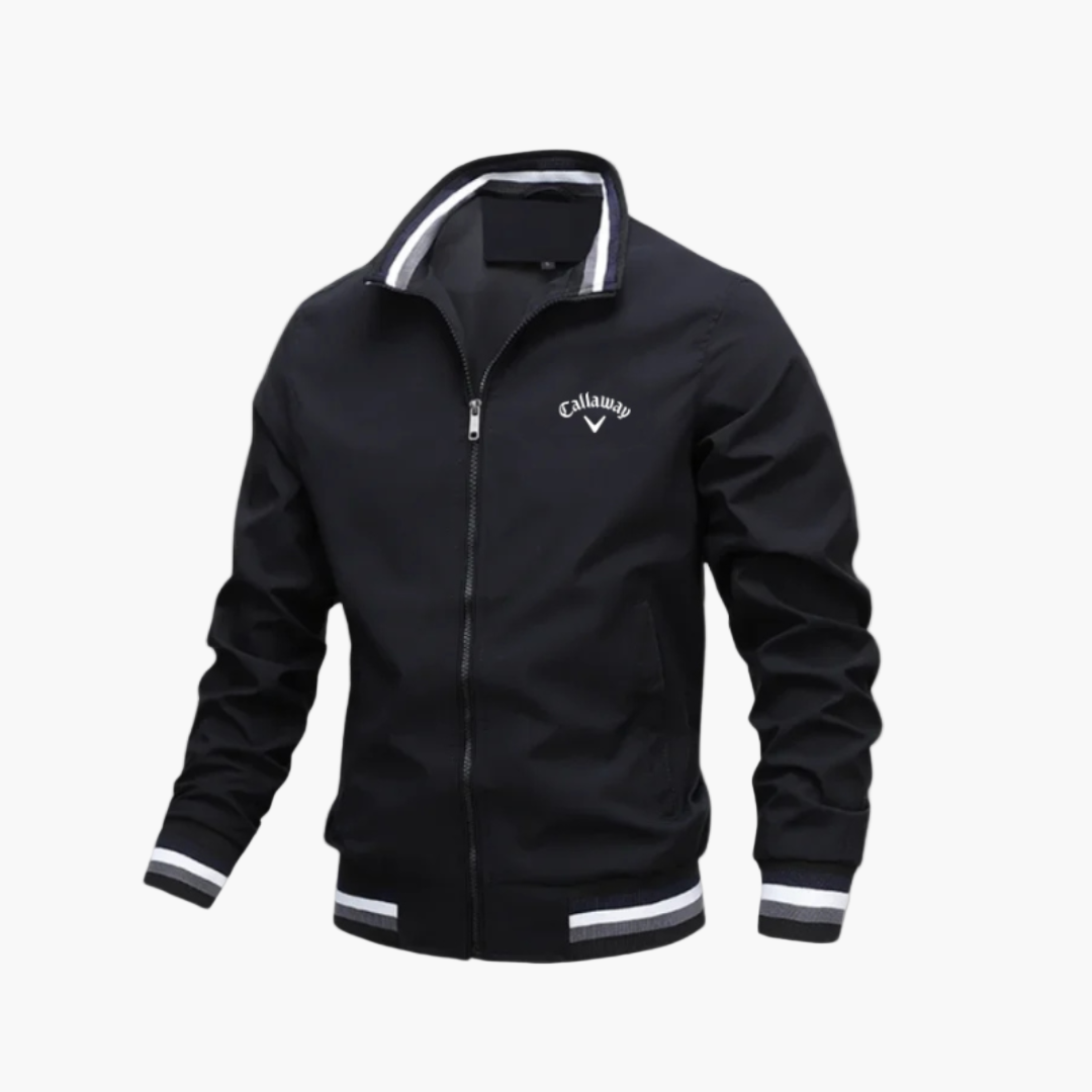 Men's Golf Jacket Windbreaker – Sporty Water-Repellent Jacket for Golf, Travel and Leisure