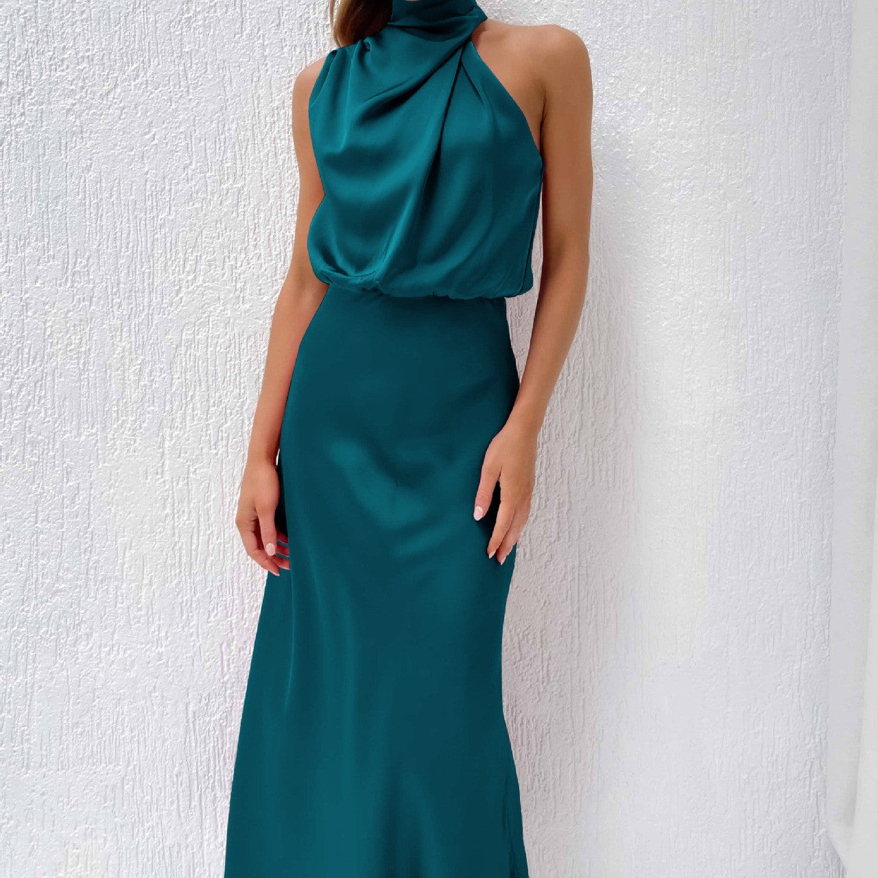 Women's evening dress – Elegant lightweight maxi dress for gala or party in European style