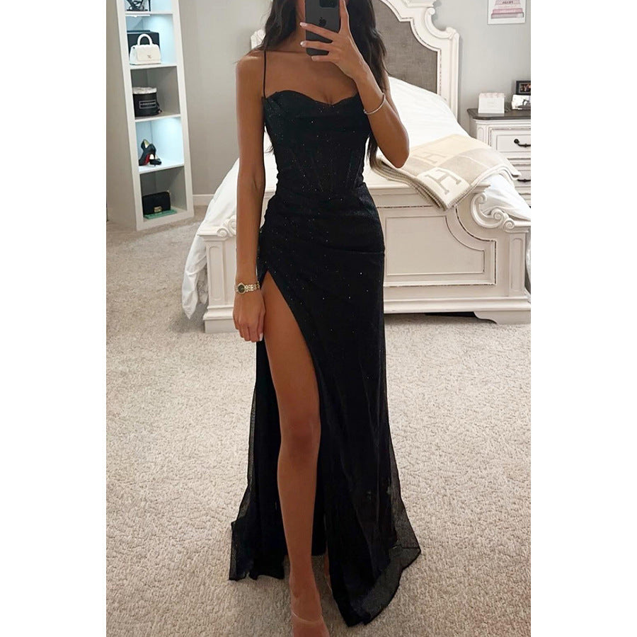 Christine – Casual Dress with Long Split