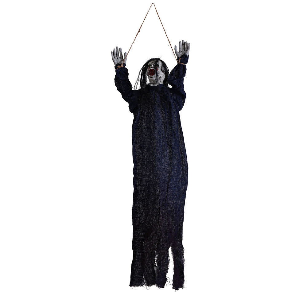 Halloween Hanging Ghost Dolls Decoration Set - Creepy Ornaments for Halloween