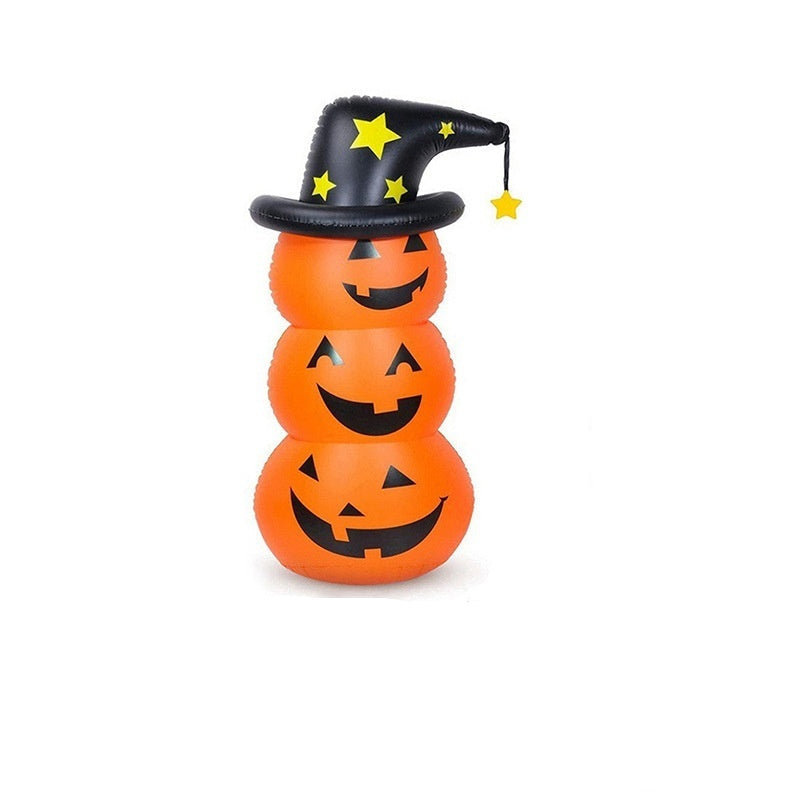 Halloween Inflatable Decoration – Ghost, Pumpkin, Eyeball & More – Festive Decoration for Halloween Party, Trick-or-Treat & Garden Decoration
