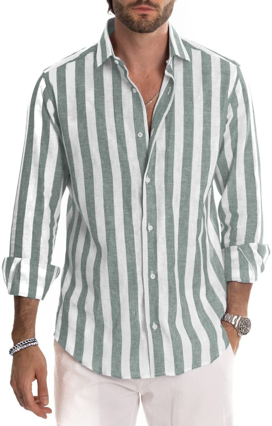 James – Loose Striped Polo Shirt