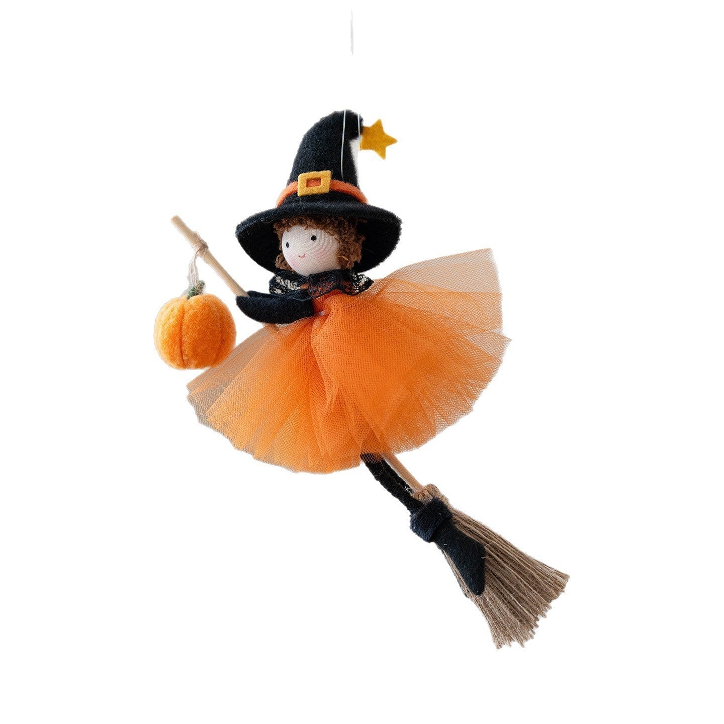 Halloween Witch Dolls Decoration – Charming Pendant for Celebration & Party