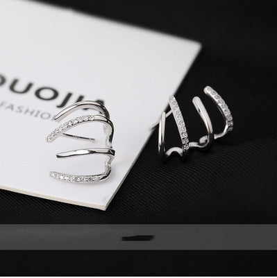 Jennifer – Silver Earrings with Zirconia