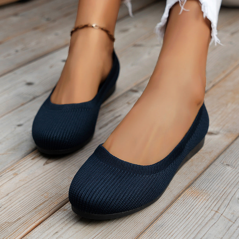 Julia – Round Nose Flat Bottom Women's Doug Shoes