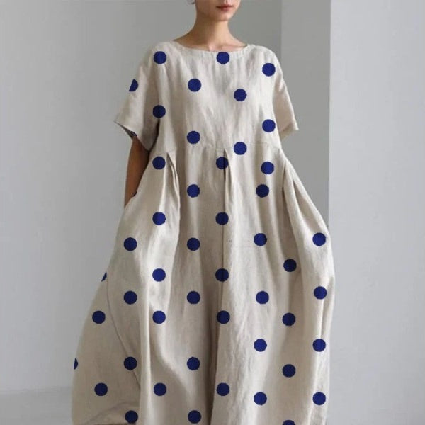 Jessica – 3D Printed Cotton-like Casual Fashion Dress