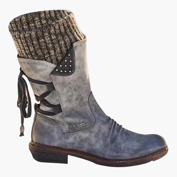 Women's Winter Boots Vintage Style Comfortable & Waterproof for Snow and Daily Use