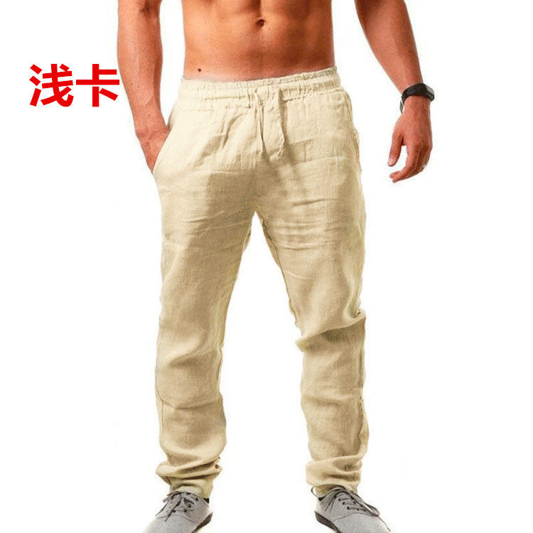 James – Breathable Linen Casual Pants for Men