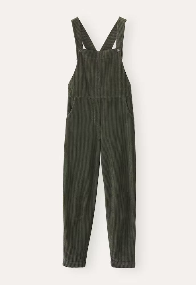 Marie – Corduroy Overalls with Buttons and Pockets