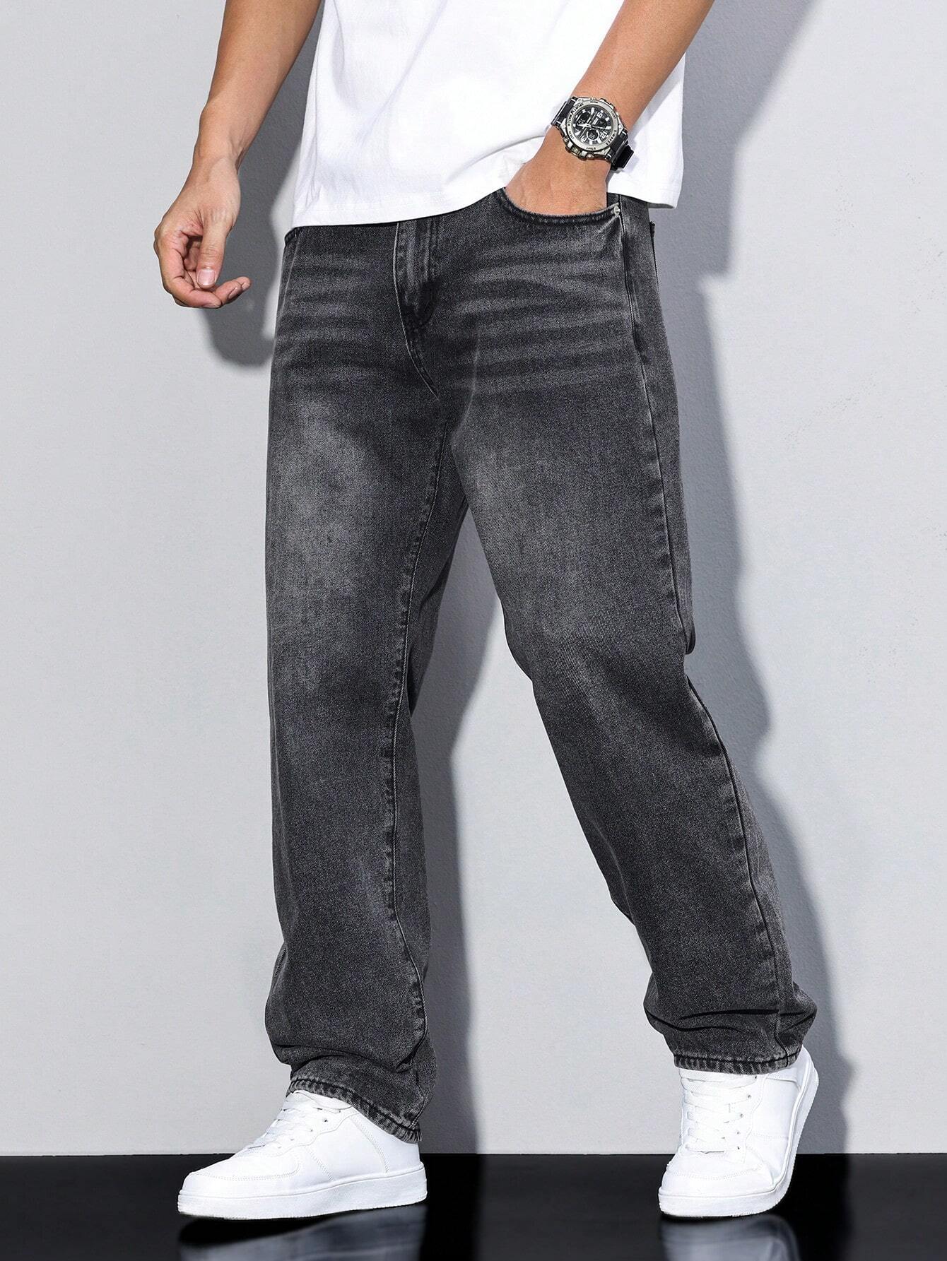 Men's Loose Casual Jeans Streetwear Comfortable Denim Pants