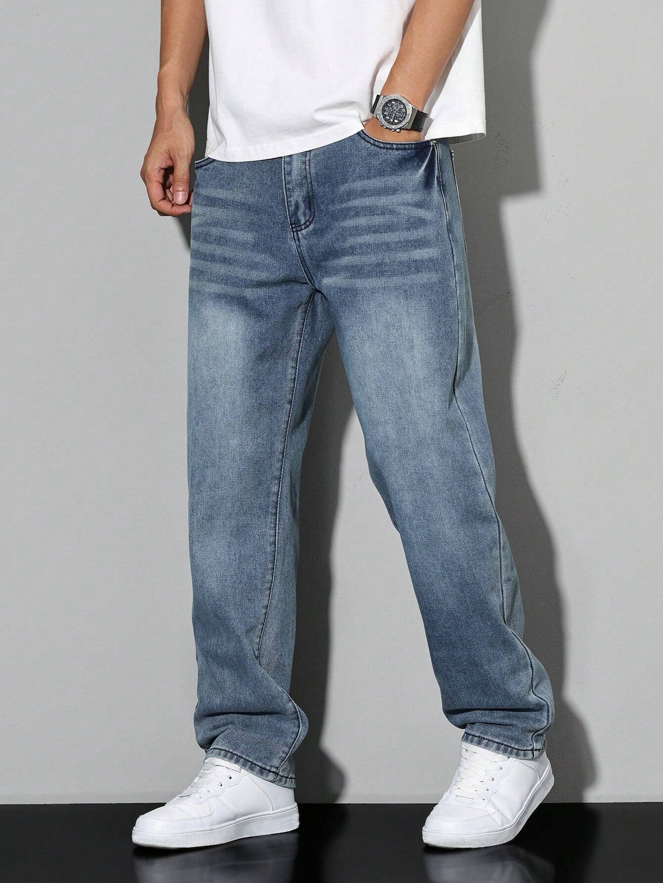 Men's Loose Casual Jeans Streetwear Comfortable Denim Pants
