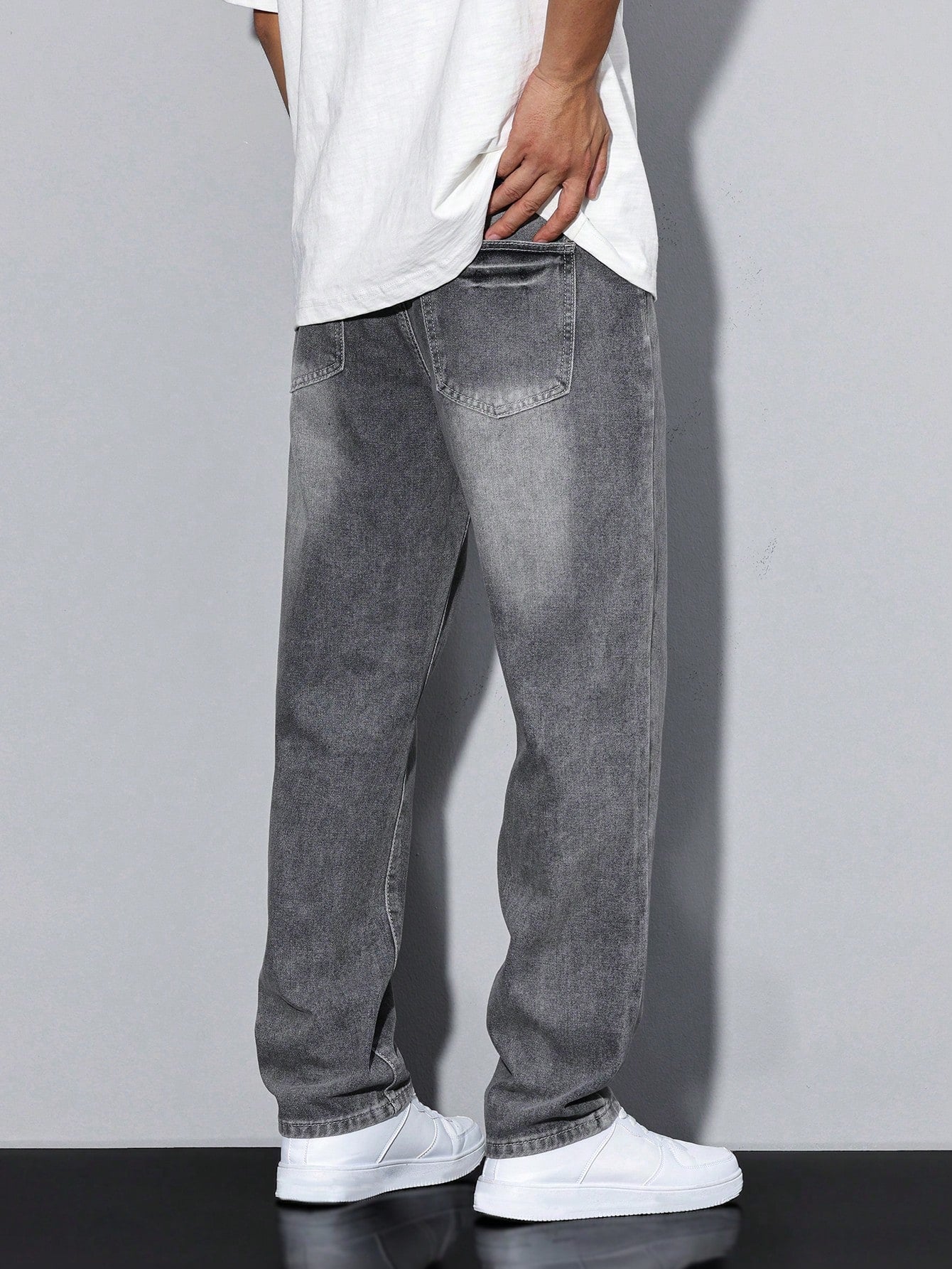 Men's Loose Casual Jeans Streetwear Comfortable Denim Pants