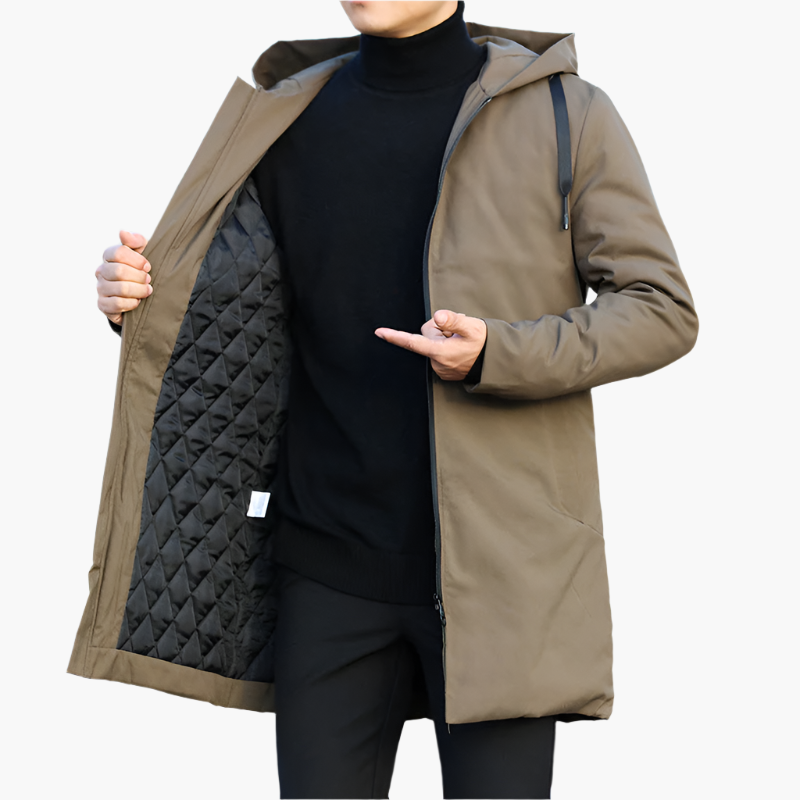Men's Winter Jacket Sporty and Modern – Wind- and Waterproof Outdoor Jacket